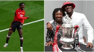Kobbie Mainoo: Manchester United FA Cup Hero Celebrates Victory With Ghanaian Mother