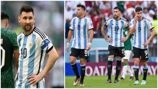 استقبلت الأرجنتين عدداً من التسلل في الشوط الأول أمام السعودية أكثر مما تلقته في كأس العالم 2018.