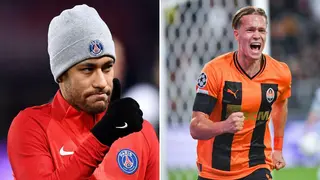 Why Paris Saint-Germain's Neymar sent Mykhailo Mudryk a personal message