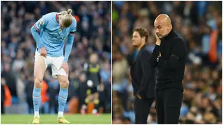 Erling Haaland: Man City Suffers Injury Scare As Star Forward Misses Training Ahead of Liverpool Clash