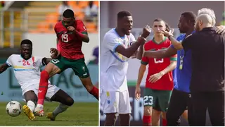 DR Congo Captain Chancel Mbemba Breaks Silence After Clash with Morocco Coach Walid Regragui