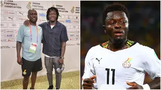 Ghana Legend Sulley Muntari Finally Meets Moses Parker 8 Years After Brawl During 2014 World Cup