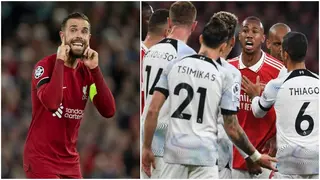 What Jordan Henderson Said to Gabriel Magalhaes During Fiery Liverpool vs Arsenal Clash As FA Closes Probe