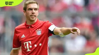 What is Philipp Lahm’s height, career achievements, and how many red cards did he get in his career?