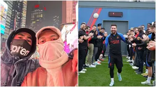 How fans reacted as Mbappe missed Messi's stunning guard of honour