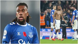 Watch How Everton Fans Throw Alex Iwobi’s Shirt Back at Him After Bournemouth Humiliation