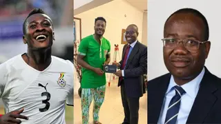 Ex Black Stars Captain Meets Former Ghana FA President Ahead of Book Launch