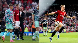 McTominay discoses what Ten Hag told him before he scored a brace to rescue Man United
