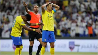 Frustrated Cristiano Ronaldo Sprays Water on Cameraman After Al Nassr Draw With Al Shabab, Video