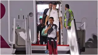 Footage of team USA arriving in Qatar ahead of 2022 FIFA World Cup emerges