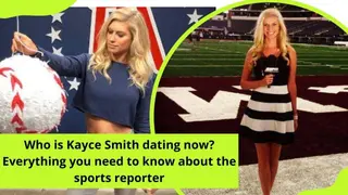 Who is Kayce Smith dating now? Everything you need to know about the sports reporter