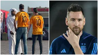 Dutch fans spotted wearing Messi shirts ahead of World Cup knockout tie