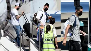 Lionel Messi, Angel Di Maria Mauro Icardi fly to Argentina as PSG stars head home for Christmas