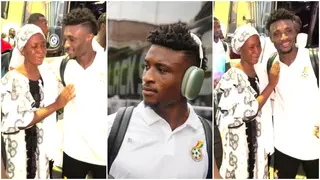 Video: Emotional Moment Lady Breaks Down in Tears After Meeting Ghana Star Mohammed Kudus