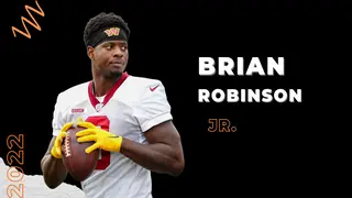 Brian Robinson Jr.'s height, stats, Instagram, photos, contract, weight, robbery attempt