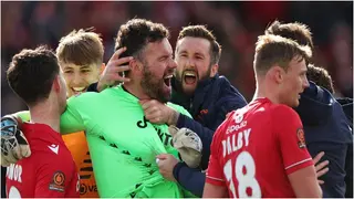 Ex Man United goalie thrills Ryan Reynolds with penalty save to give Wrexham crucial win