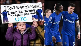 'I don't want your shirt': Young Chelsea fan sends heartbreaking message during 5:0 loss to Arsenal
