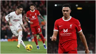 Antony 'cooks' Trent Alexander Arnold in Liverpool vs Manchester United stalemate