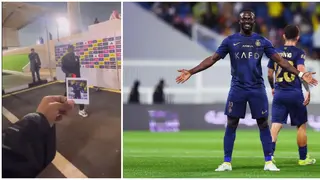 Sadio Mane's Priceless Reaction After Photographer Surprised Him With Match Photo: Video