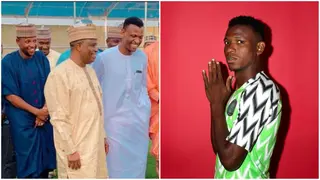 Super Eagles Star Takes Top Nigerian Governor to His Multi-Million Naira Sports Center