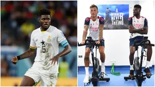 Thomas Partey resumes training with Arsenal after Ghana World Cup exit