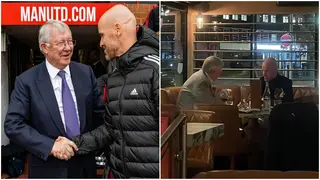 Erik ten Hag reveals what he discussed with Sir Alex Ferguson during dinner meeting