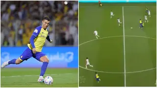 Watch as Cristiano Ronaldo comes up with one of the assists of the season for Al Nassr