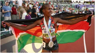 Faith Kipyegon: First Gold for Kenya as Olympic champion storms to 1500 metres victory in style