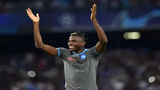 Jubilation as Super Eagles and Napoli striker Victor Osimhen becomes a father