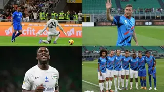 Cameroon Legend Scores Stunner in Legendary Star Studded Charity Game at San Siro