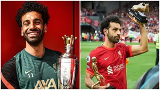 Excited Mo Salah wants to win more trophies after signing new Liverpool deal