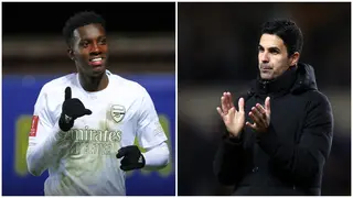 Arteta singles out Ghanaian attacker for praise after FA Cup progress
