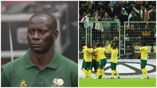 2024 COSAFA Cup: Bruce Bvuma Out As Helman Mkhalele Names Tshepang Moremi, 22 Others in Bafana Squad