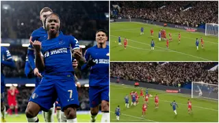 Chelsea vs Preston: Watch Raheem Sterling score sublime free kick during FA Cup clash