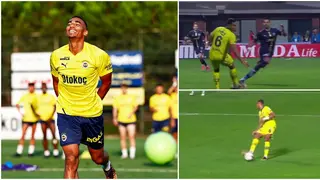 Djiku Channels His Inner Ronaldinho as He Provides 'No Look' Pass in Fenerbache Game: Video