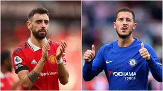 Bruno Fernandes pays tribute to Eden Hazard with classy message after winger's retirement