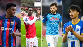 Top 11 breakthrough players across Europe in 2022/23 including Napoli's Kvaratskhelia