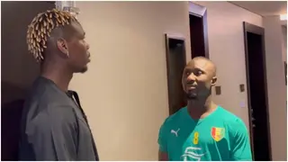 AFCON 2023: Ex Man United Star Paul Pogba Visits Guinea Camp Ahead of Tournament