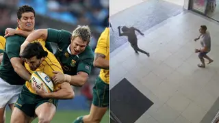 Former Springbok Captain Jean De Villiers Busts Thief After Chasing Him Down