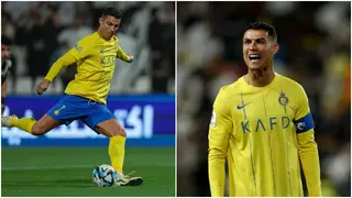 Cristiano Ronaldo’s Trademark Free Kick Hits Post in Unlucky Evening for Al Nassr Star