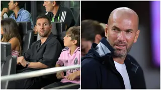 Zidane Links up With Lionel Messi Despite Argentine Missing US Open Cup Final