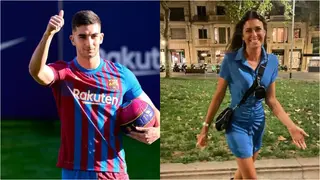 Weeks after joining Spanish club Barcelona, former Manchester City star confirms dating daughter of Luis Enrique