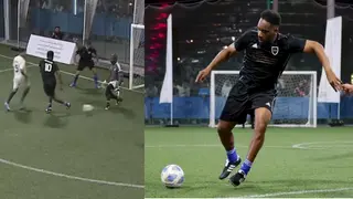 Video of Nigeria legend's backheel goal at an exhibition game for World Stars in Dubai goes viral