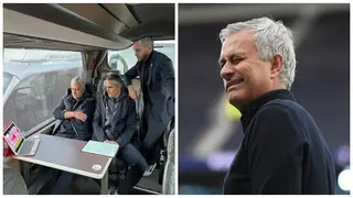 Jose Mourinho Forced to Watch Roma Clash with Spezia from Inside Team Bus After Stadium Ban