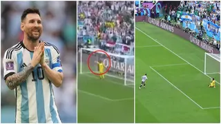 Lionel Messi: Watch Saudi Arabia Mohammed Alowais try to fool Argentina star before cheeky penalty