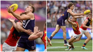 Fremantle Dockers smother Adelaide Crows at packed Optus Stadium for third straight AFL win