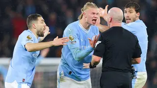 Players Banned for Insulting Referees: Is Erling Haaland Next After Meltdown in Man City vs Spurs?