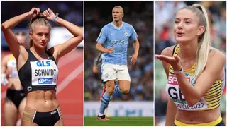 German Sprinter Alica Schmidt Dares Man City's Erling Haaland to Race After She Beat Mats Hummels