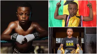 Meet Prince "The Buzz" Larbie, the 'next Floyd Mayweather' who throws 150 punches in 60 seconds
