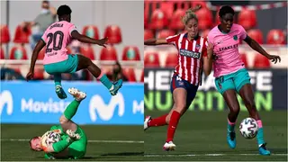 Nigerian Barcelona Star Scores 23rd Goal Of The Season As Opponents End 49-Match Unbeaten Run